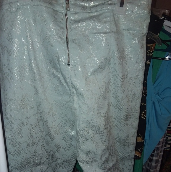 H&M Metallic Pants - Picture 4 of 5